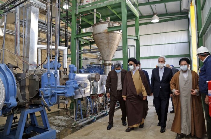 پروژه افزایش ظرفیت واحد تولید پلی‌اتیلن شرکت پتروشیمی تبریز افتتاح شد