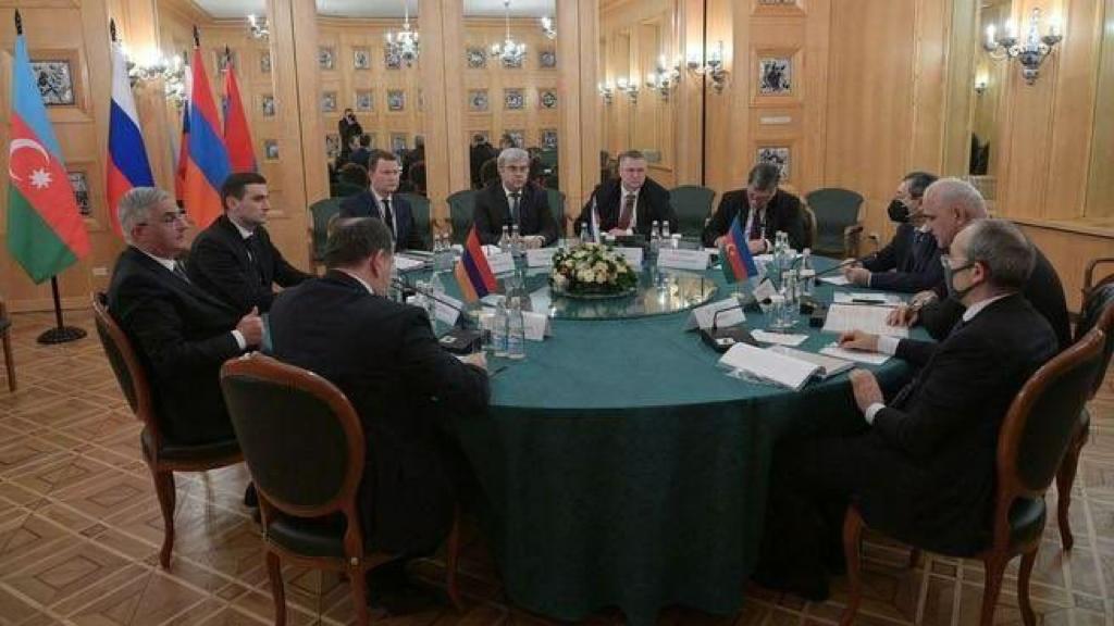 جلسه کارگروه سه جانبه روسیه، آذربایجان و ارمنستان برگزار شد