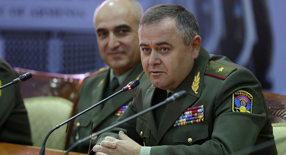 ژنرال اخراج شده، رئیس ستاد کل ارتش ارمنستان می شود
