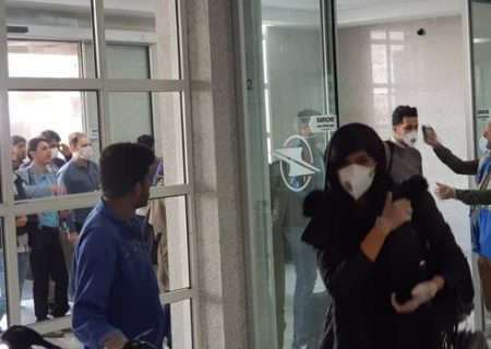 کنترل سلامت مسافران فرودگاه بین‌المللی شهید مدنی تبریز