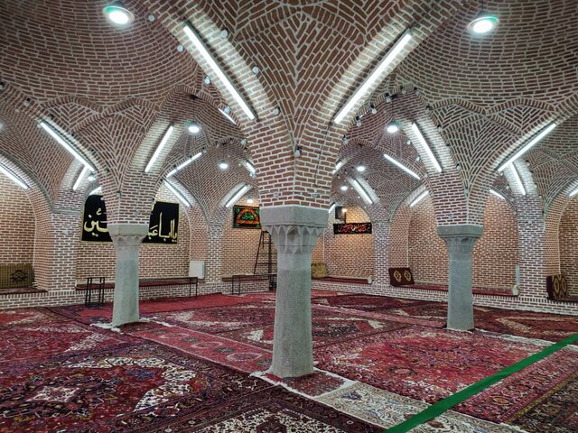 حفاظت و مرمت مسجد خلخالی بازار جهانی تبریز