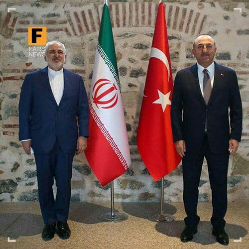 سفر جواد ظریف به ترکیه/ استقبال وزیر امورخارجه ترکیه از جواد ظریف