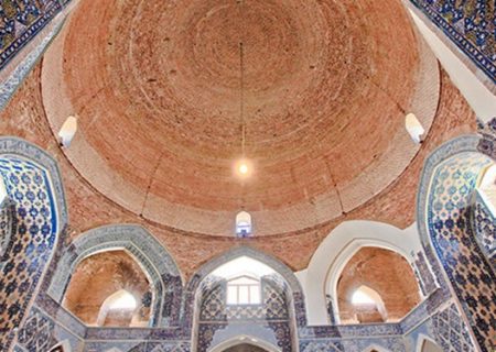 مسجد کبود تبریز، گنبدی از جنس آرامش