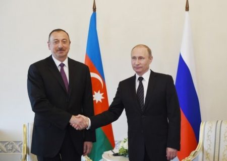 علی اف و پوتین روابط دوجانبه آذربایجان و روسیه را بررسی کردند