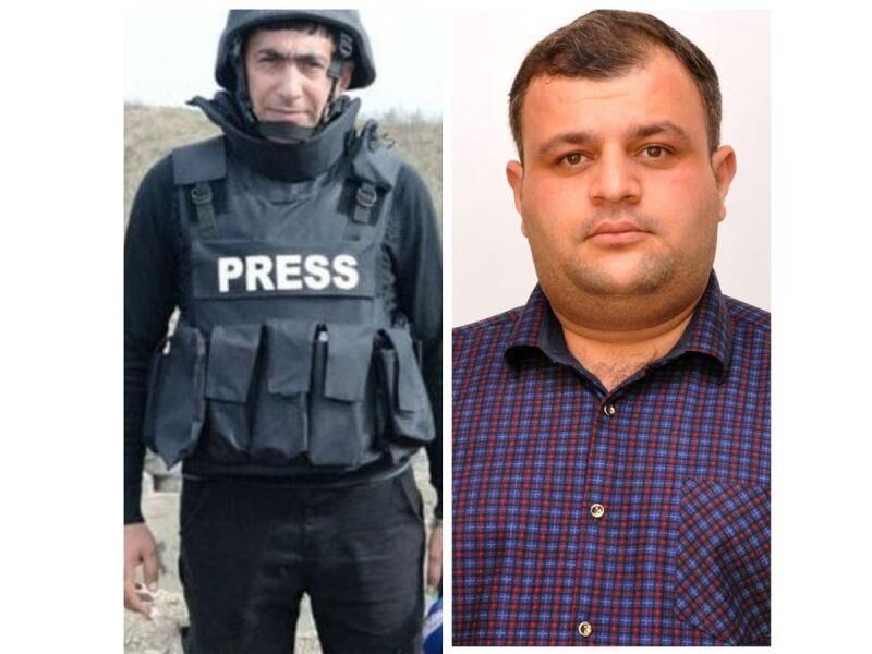 کشته شدن ۲ خبرنگار جمهوری آذربایجان در قره باغ