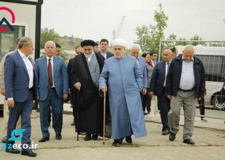 بازدید رئیس دفتر مسلمانان قفقاز و رهبران مذهبی آذربایجان از شوشا + عکس