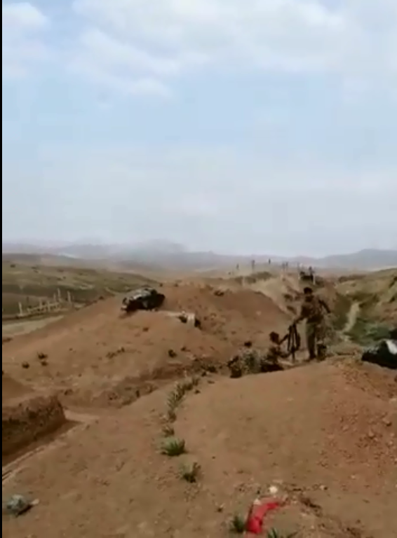 ویدیویی که نشان می دهد ارتش مظفر آذربایجان ارتفاعات مهمی را از ارامنه بازپس گرفته اند.