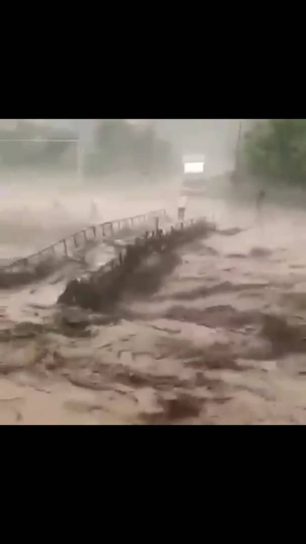 بارش های شدید دیروز در مناطق غربی جمهوری آذربایجان