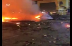 انفجار در بندر جبل علی دبی در حوالی یک نفتکش