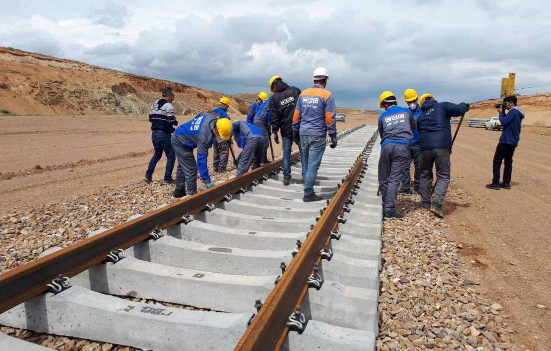 راه‌آهن میانه – اردبیل تا پایان سال جاری تکمیل می‌شود