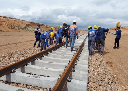 راه‌آهن میانه – اردبیل تا پایان سال جاری تکمیل می‌شود