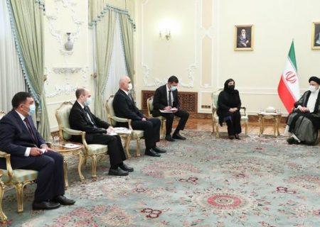 رئیس مجلس ملی آذربایجان با رئیس جمهور جدید ایران دیدار کرد