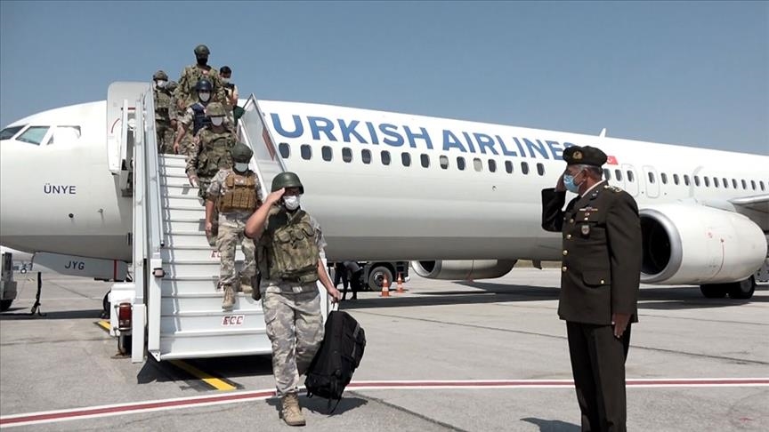 دومین کاروان سربازان ترکیه از افغانستان بازگشتند