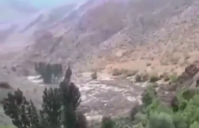 ویدیوی خوفناک دیگری از سیل ویرانگر دیروز کلیبر