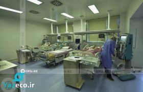 وضعیت بیمارستان های باکو با اوج گرفتن ویروس کرونا و افزایش مراجعات به بیمارستان ها