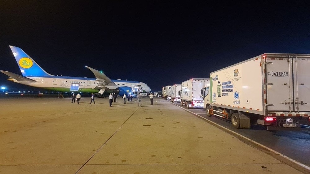 آلمان برای کمک به درمان بیماران کرونایی در ازبکستان کمک های دارویی ارسال کرد