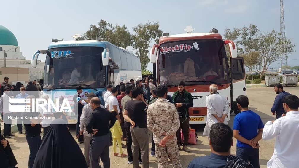 ۱۰۰ دستگاه اتوبوس از آذربایجان‌شرقی برای جابجایی زائران کربلا اعزام شد