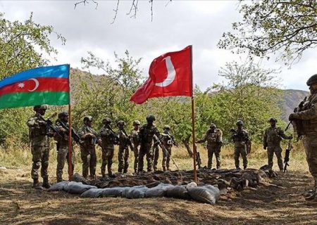 پایان رزمایش مشترک نظامی ترکیه و آذربایجان