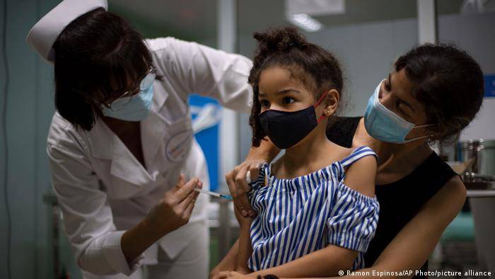 واکسیناسیون کودکان ۲ تا ۱۱ ساله در کوبا بر علیه کرونا آغاز گردید