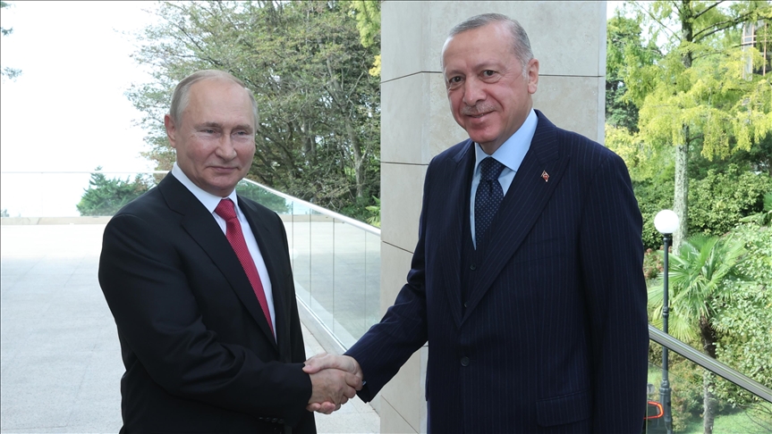 بیانیه کرملین در خصوص دیدار اردوغان و پوتین