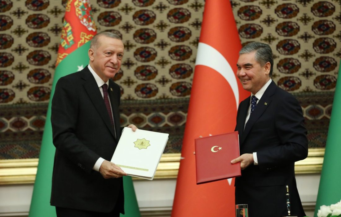 گسترش روابط ترکیه و ترکمنستان