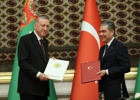 گسترش روابط ترکیه و ترکمنستان