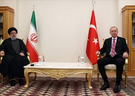 روسای جمهور ترکیه و ایران در عشق آباد باهمدیگر دیدار کردند