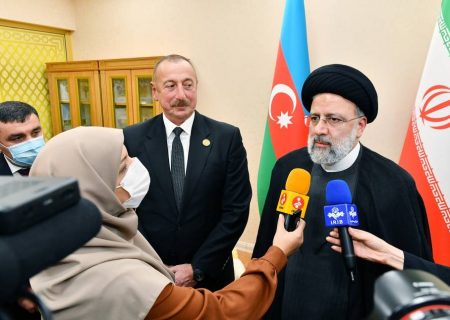 سران جمهوری آذربایجان و ایران درباره کریدور زنگه زور گفتگو کردند
