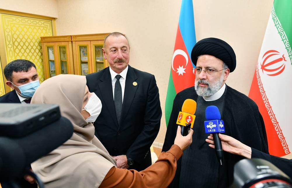 سران جمهوری آذربایجان و ایران درباره کریدور زنگه زور گفتگو کردند