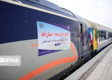 فاز دوم خط آهن میانه – تبریز تا دهه فجر امسال به اتمام می‌رسد