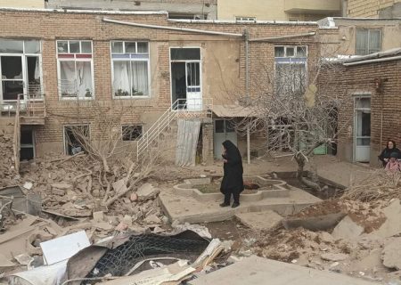 نشت و انفجار گاز در محله حکم آباد تبریز