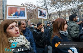 ادامه اعتراض ها در ایروان به سبب بازدداشت های اخیر مخالفان دولت‌