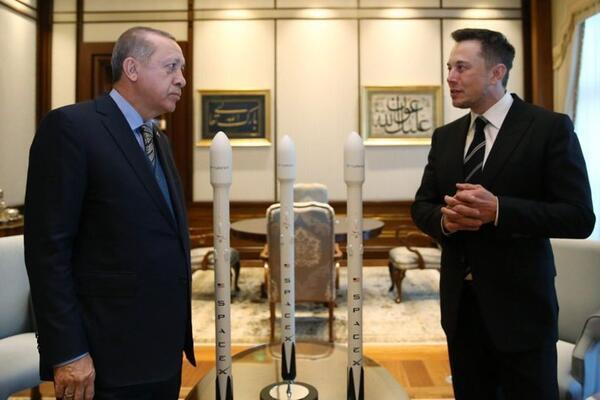 گفتگوی اردوغان با ایلان ماسک