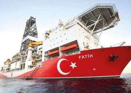 کشتی حفاری فاتح ترکیه عملیات خود را در چاه تورکالی-۷ آغاز کرد