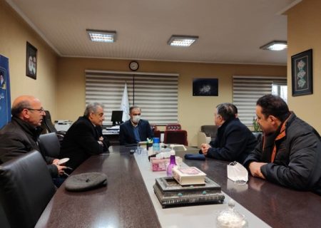 دیدار اعضای هیئت مدیره شهرک صنعتی شهید سلیمی با رئیس سازمان صمت آذربایجان شرقی