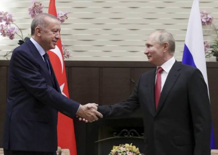 کرملین اعلام کرد: پوتین دعوت اردوغان برای سفر به ترکیه را پذیرفت