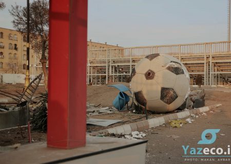 گزارش تصویری یازاکو از محل حادثه سقوط هواپیمای جنگنده در تبریز