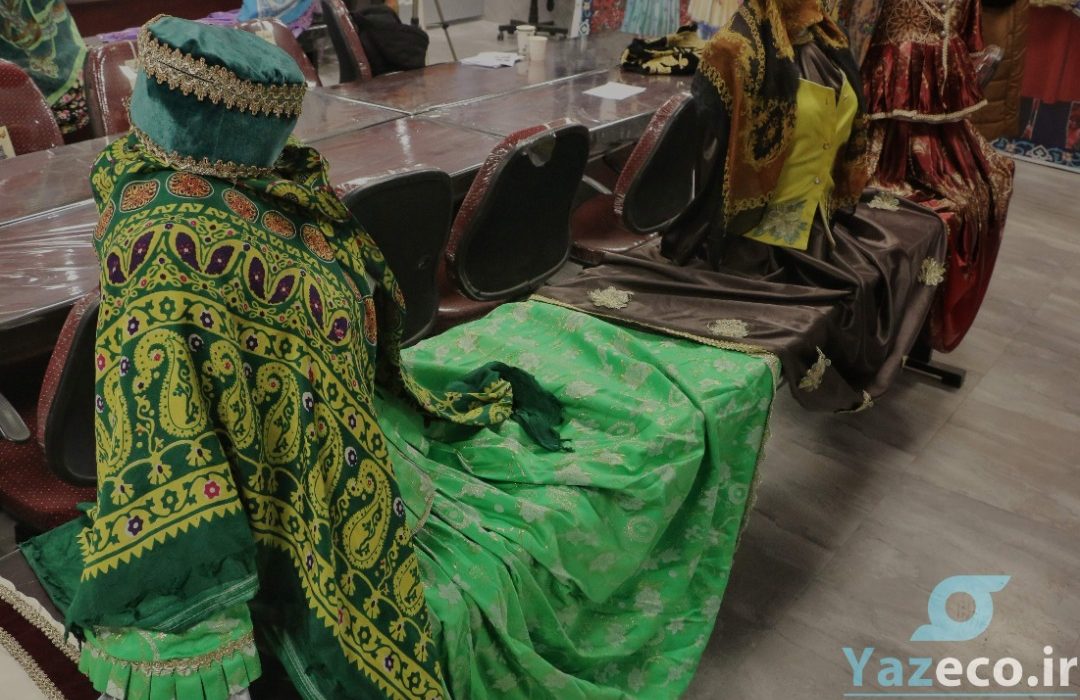 برگزاری نمایشگاه لباس محلی آذربایجان در خانه جوان تبریز