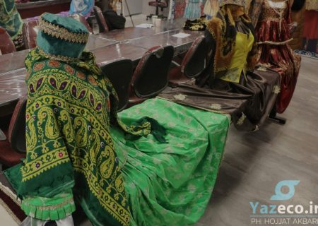 برگزاری نمایشگاه لباس محلی آذربایجان در خانه جوان تبریز
