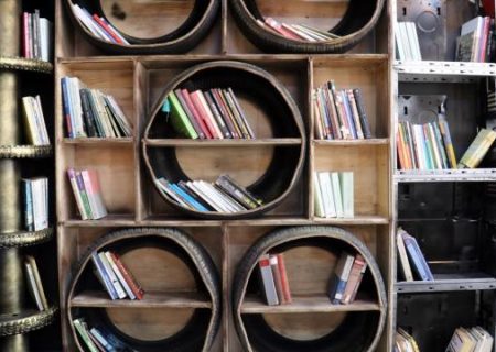 کتابخانه‌هایی از زباله در مدارس ترکیه