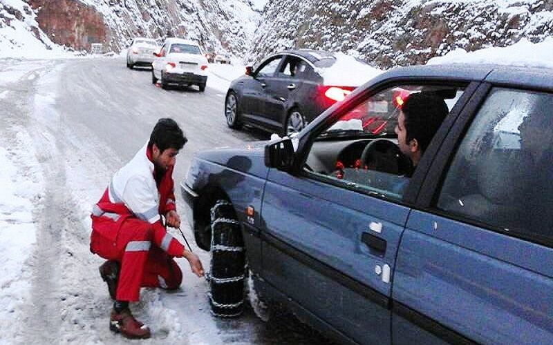 همراه داشتن زنجیرچرخ برای تردد در جاده‌های استان الزامی است