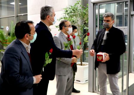 استقبال شهردار منطقه ۶ تبریز، از اولین گروه مسافران نوروزی