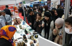 حضور بازار اینترنتی صنایع‌دستی سارای در نمایشگاه ارزروم ترکیه