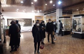 حضور گردشگران در موزه آذربایجان ۴ فروردین