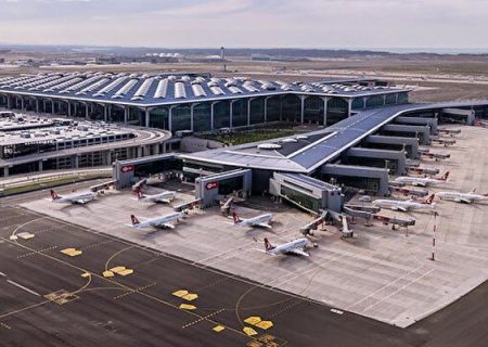 فرودگاه استانبول دومین فرودگاه پر ترافیک دنیا