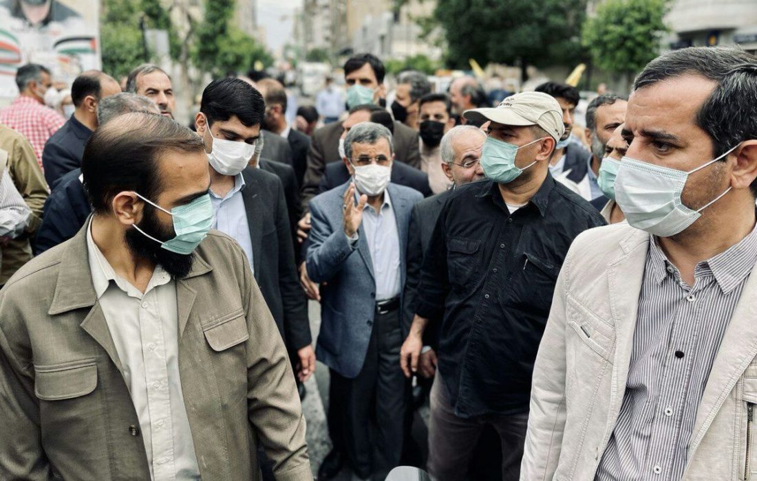 احمدی‌نژاد روز قدس را به حاشیه کشاند/ صف مردم برای سلفی گرفتن+ تصاویر