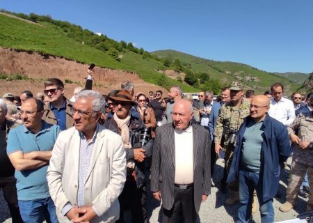 گزارش تصویری سفر دیپلمات های خارجی مستقر در جمهوری آذربایجان به‌ قره باغ و بازدید از شهرستان کلبجر