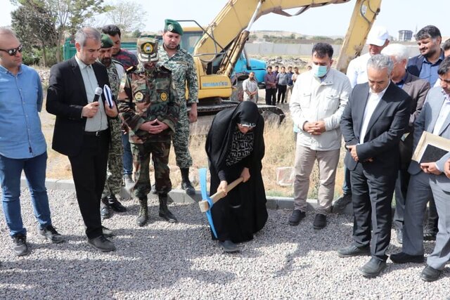 کلنگ‌زنی پروژه آماده‌سازی اراضی ارتش تبریز با کاربری‌های تجاری و خدماتی