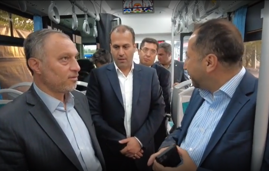 ساخت اتوبوس هوشمند در تبریز + فیلم