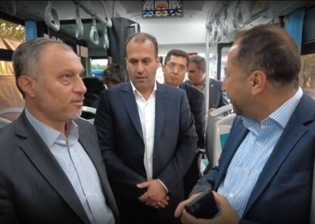 ساخت اتوبوس هوشمند در تبریز + فیلم